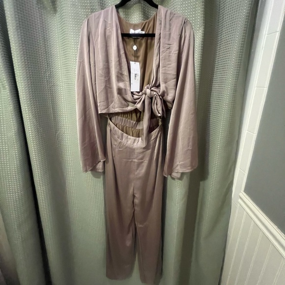 Pants - Olive green jumpsuit